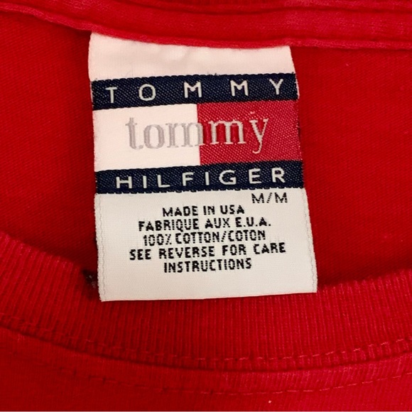 Vintage 90s Tommy Hilfiger T-Shirt - Picture 5 of 5